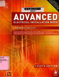 Advanced electrical installation work 4th edition