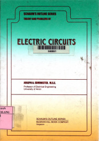 Schaum's outline of theory and problems of electric circuit 2nd edition
