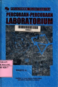 Pelajaran elektronika percobaan-percobaan laboratorium