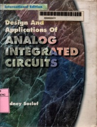 Design and applications of analog integrated circuits