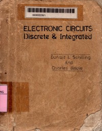 Electronic circuits: discrete and integrated 2nd edition