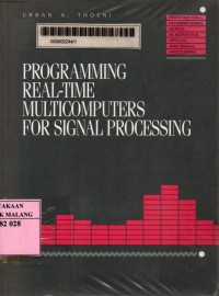 Programming real-time multicomputers for signal processing
