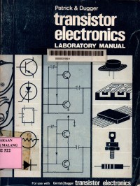 Transistor electronics: laboratory manual