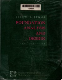 Foundation analysis and design 5th edition