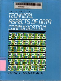 Technical aspects of data communication 3rd edition