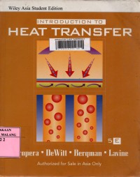 Introduction to heat transfer 5th edition