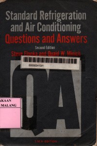 Standard refrigeration and air conditioning: questions and answers 2nd edition