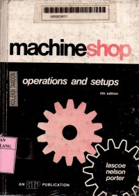 Machineshop: operations and setups 4th edition