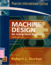 Machine design: an integrated approach 3rd edition