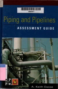 Piping and pipelines: assessment guide
