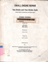 Small engine repair: two-stroke and four-stroke cycle