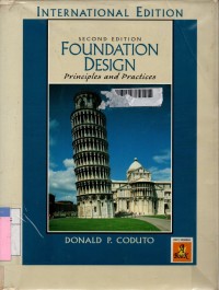 Foundation design: principles and practices 2nd edition