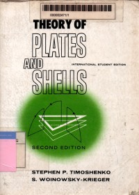 Theory of plates and shells 2nd edition