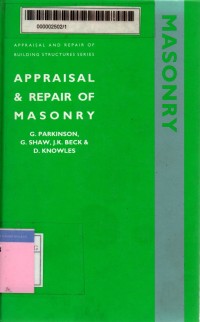 Appraisal and repair of masonry