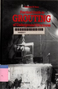 Practical guide tp grouting of underground structures