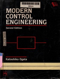 Modern control engineering 2nd edition