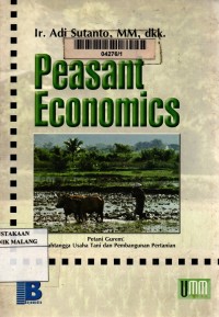Peasant economics (petani gurem: rumahtangga usaha tani dan pembangunan pertanian