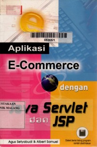 Aplikasi e-commerce dengan java servlet dan JSP