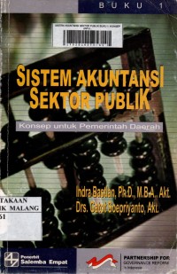 Image of Sistem akuntansi sektor publik: konsep untuk pemerintah daerah buku 1