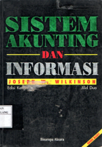 Sistem akunting dan informasi jilid 2 edisi 3