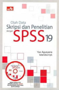 Image of Olah data skripsi dan penelitian dengan SPSS 19